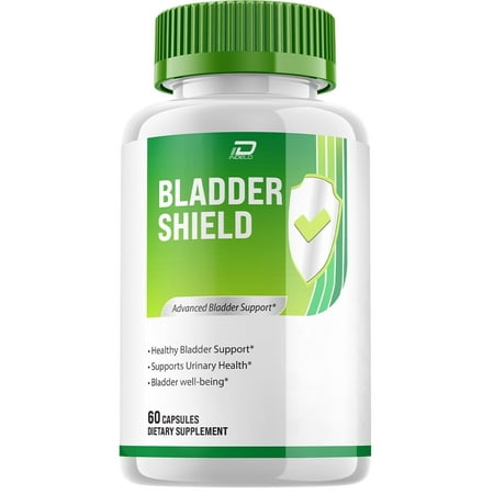Bladder Shield Supplement for Men – BladderShield Pills Advanced Formula, 1 Pack, 60 Capsules