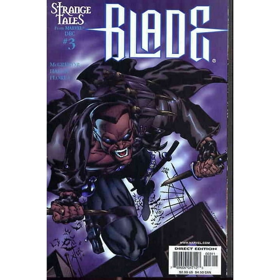 Blade (3rd Series) #3 VF ; Marvel Comic Book