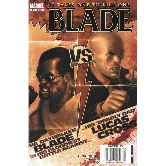 Blade (5th Series) #11 (Newsstand) VF ; Marvel Comic Book