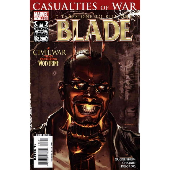 Blade (5th Series) #5 VF ; Marvel Comic Book