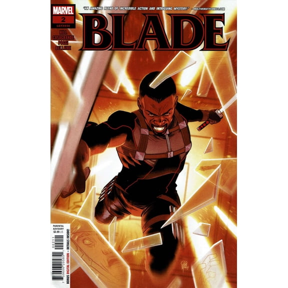 Blade (6th Series) #2 VF ; Marvel Comic Book