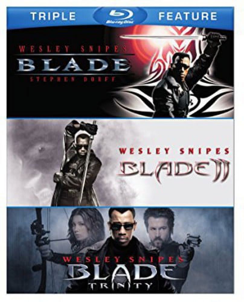 Blade / Blade II / Blade: Trinity (Blu-ray), New Line Home Video, Horror - image 1 of 2