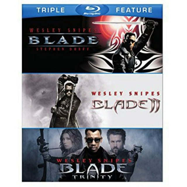 Blade / Blade II / Blade: Trinity (Blu-ray), New Line Home Video, Horror