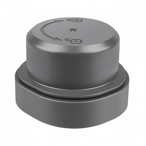 Blade Cover and Vessel Cap for Ninja Blast Portable Blender Lid Parts Accessories (Gray)