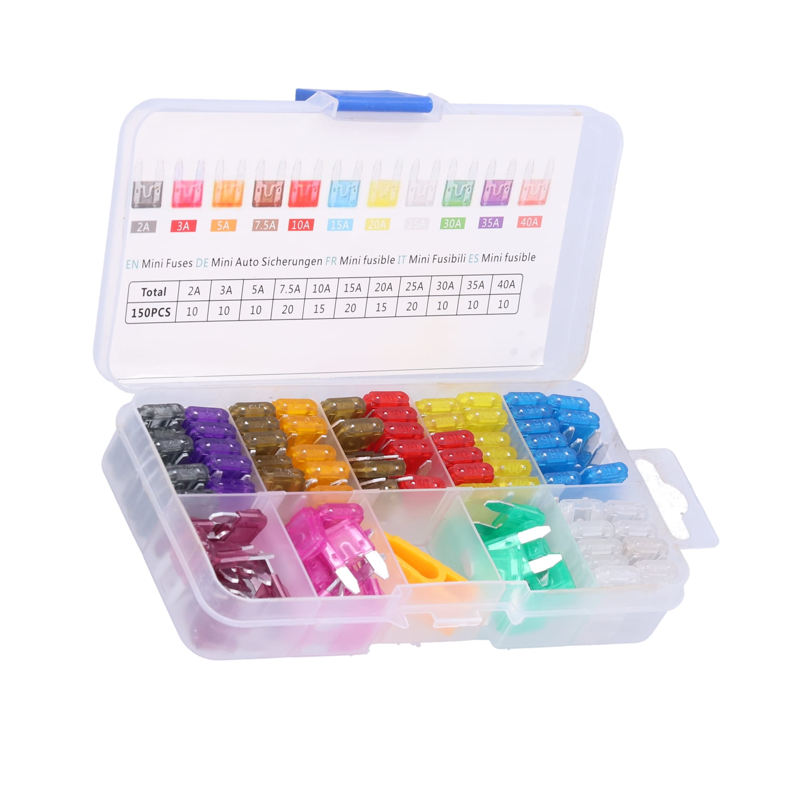 Blade Fuse, Blade Fuse Assortment Replacement Fuses For Car/RV/Truck