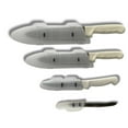 thumbnail image 1 of Blade Guard Knife Blade Protectors Chef’s Set Made in USA, Clear, 1 of 10