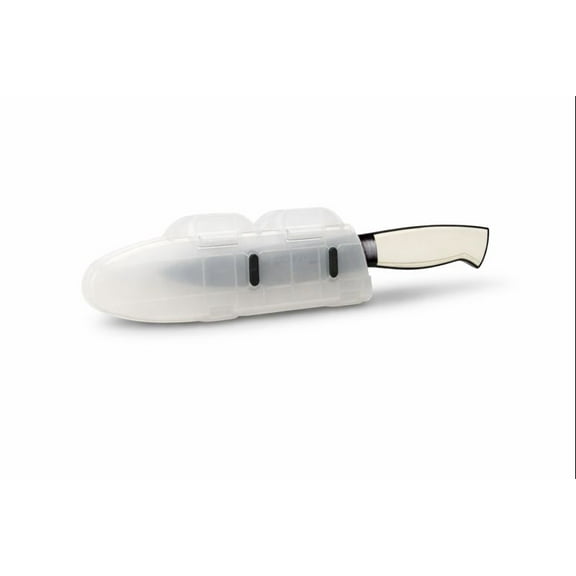 Blade Guard 4" Knife Blade Protector for Safe Storage and Transport Made in USA, Clear
