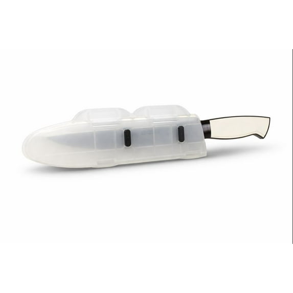 Blade Guard 6" Knife Blade Protector for Safe Storage and Transport Made in USA, Clear