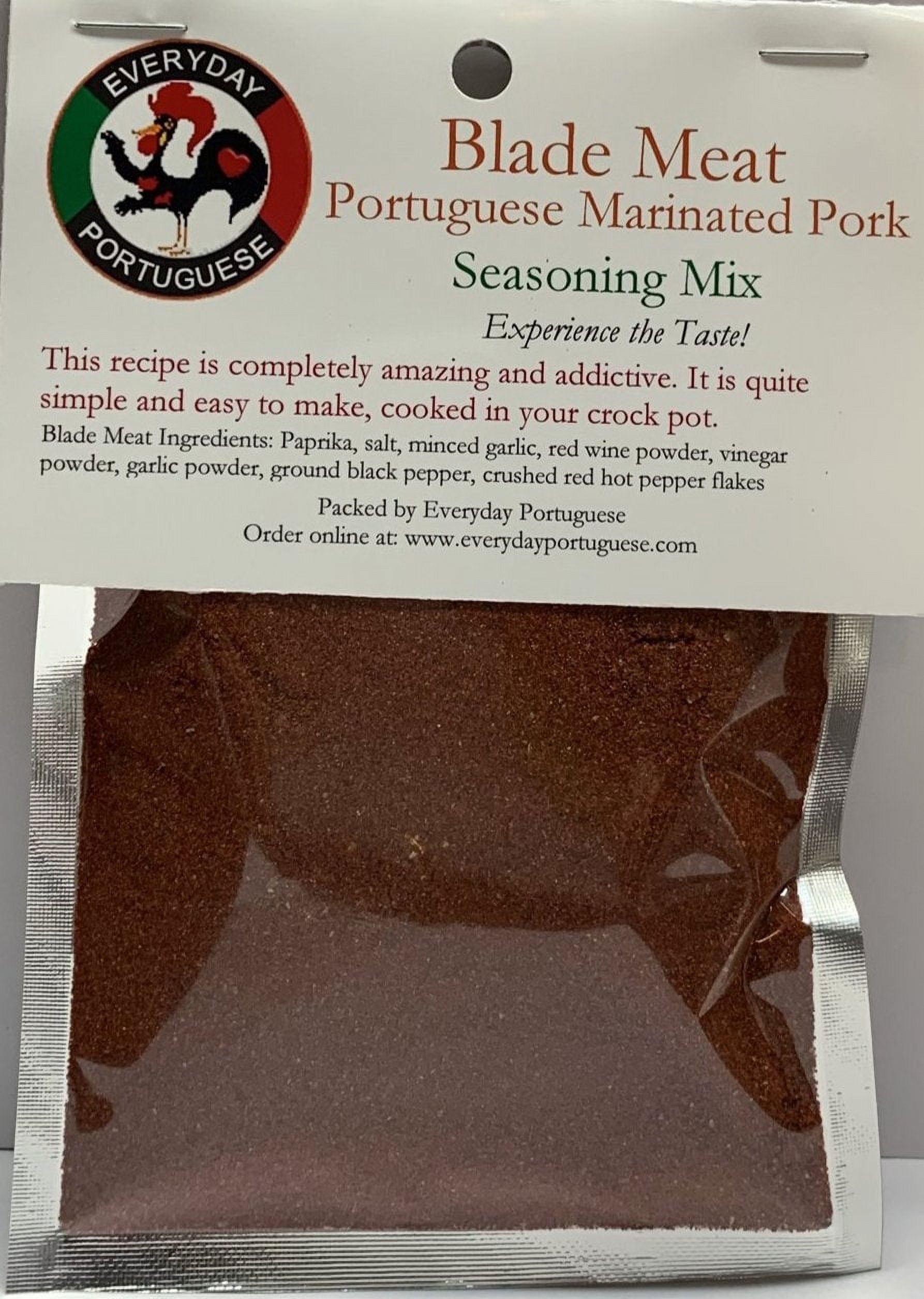 Blade Meat Portuguese Style Marinated Pork Seasoning Mix