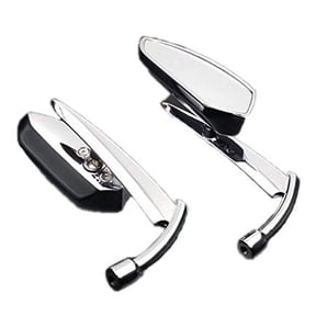 Blade Rear View Aluminum Rearview Side Mirror for Harley Dyna Honda Kawasaki Suzuki Yamaha Motorcycle Touring Cruiser Chopper Custom