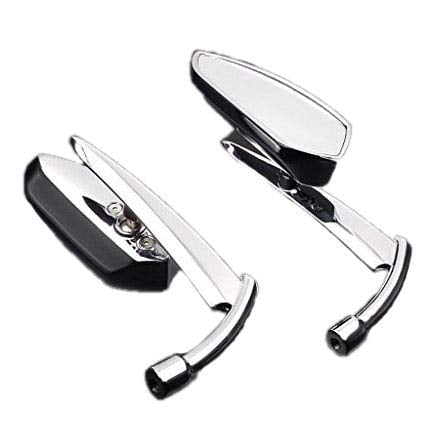 Blade Rear View Aluminum Rearview Side Mirror for Harley Dyna Honda Kawasaki Suzuki Yamaha Motorcycle Touring Cruiser Chopper Custom