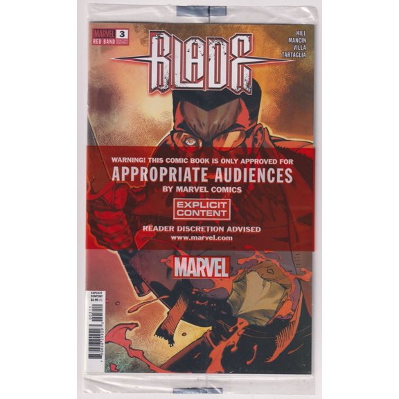 Blade: Red Band #3 (in bag) VF ; Marvel Comic Book