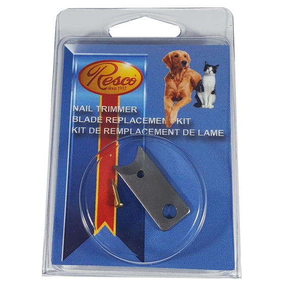 Resco Nail Clipper Blade Replacement Kit, Fits All Resco Guillotine-Style Trimmers