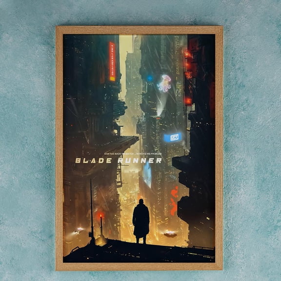 Blade Runner 1982 Movie Poster Wall Art Decor Rome Decor Film Poster Collectibles Birthday Gifts (Unframed)