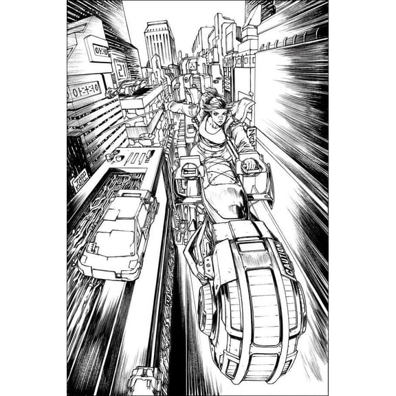 Blade Runner: Black Lotus #1F VF ; Titan Comic Book