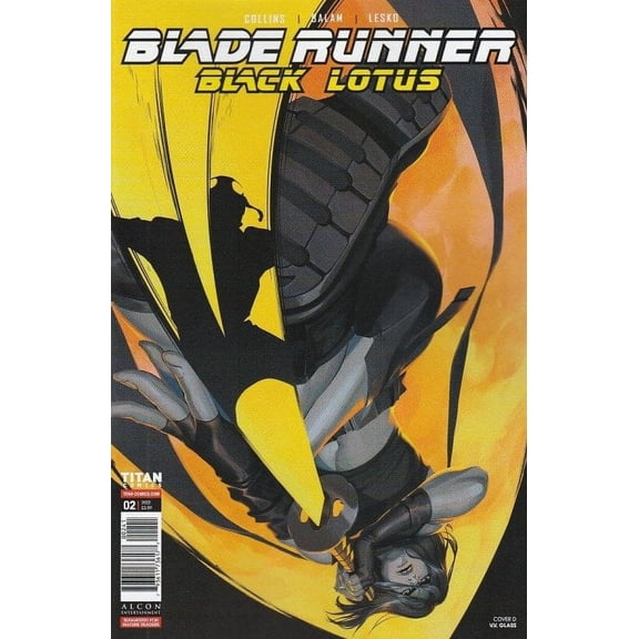Blade Runner: Black Lotus #2D VF ; Titan Comic Book