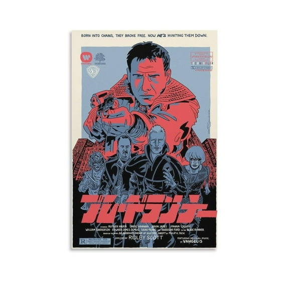 Blade Runner Movie Poster (6) Artworks Picture Print Poster Wall Art Painting Canvas Decor Home Posters Decorative