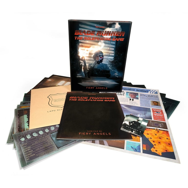 Free League Publishing Blade Runner RPG Case File 02: Fiery Angels, Roleplaying Game Boxed Set Free League Publishing Blade Runner RPG Case File 02: Fiery Angels, Roleplaying Game Boxed Set