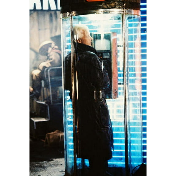 Blade Runner Rutger Hauer In Phone Booth 24x36 Poster