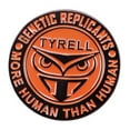 thumbnail image 1 of Blade Runner Tyrell Logo 1" Tall Enamel Metal Pin, 1 of 1