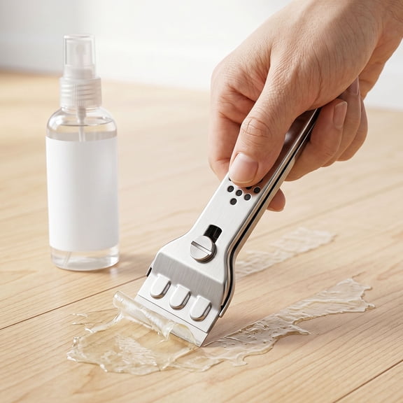 Blade Scraper Tool Scraper with 5 Blades Sticker Cleaning Remover for Glass Decals Tint Stickers Labels Caulk Adhesive