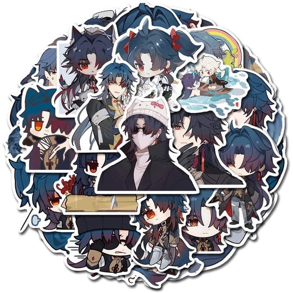 Blade Stickers Blade Waterproof Laptop Hydroflask Skateboard Computer Stickers for Teens Kids Girls 48Pcs