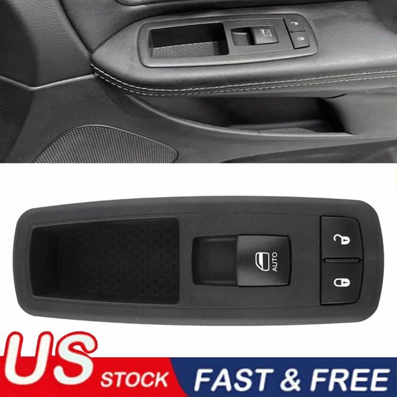 Blade Terminal Window Switch Compatible with Jeep Grand Cherokee 2011-2013 Liberty 2008-2012, Replaces 4602544AG, 1-Pack