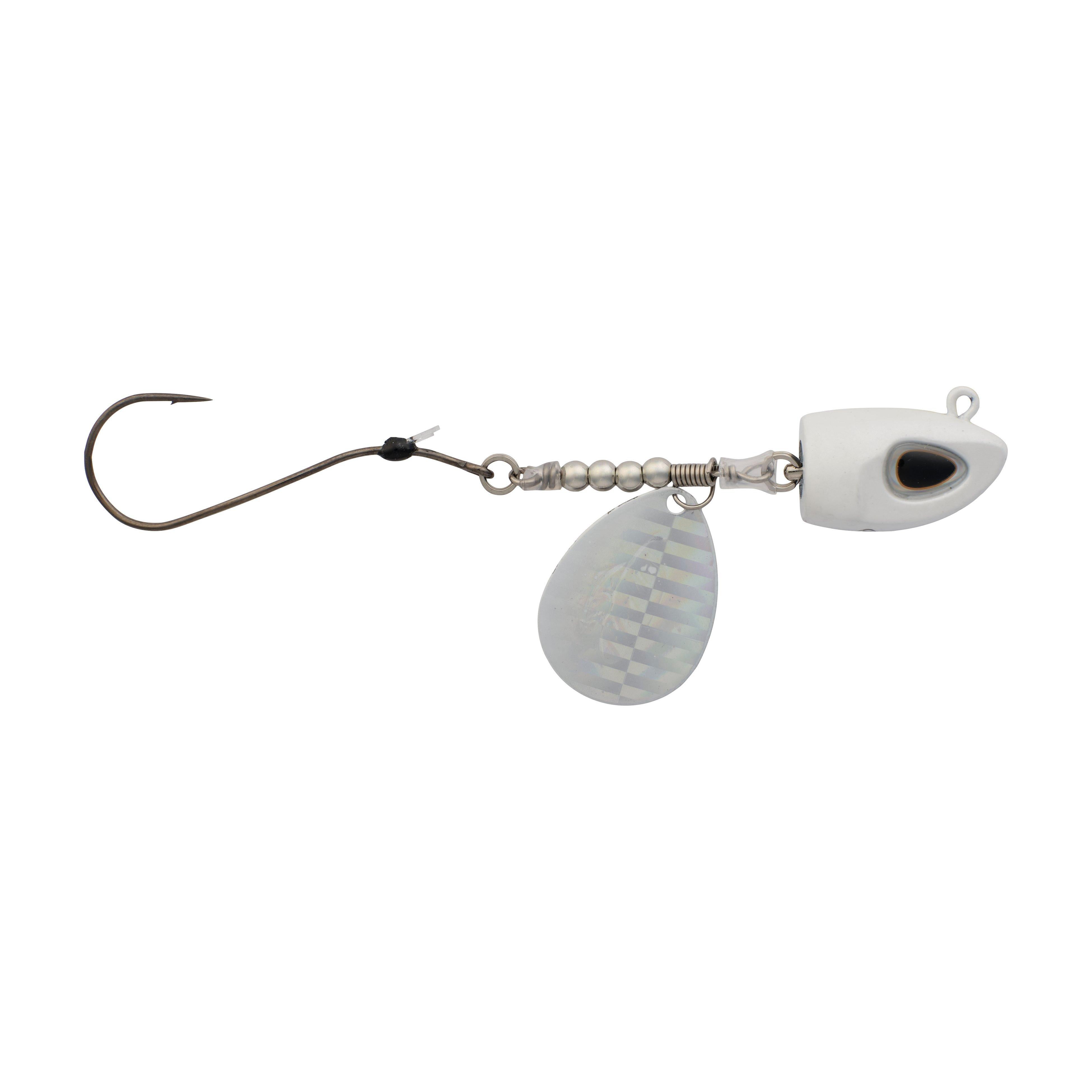 Berkley Bladed Rawler Jig, 1/0, Pearl White
