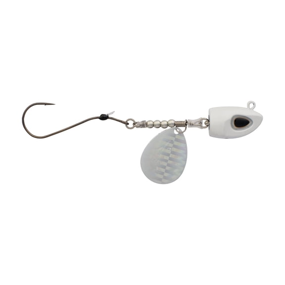 Berkley Bladed Rawler Jig, 1/0, Pearl White