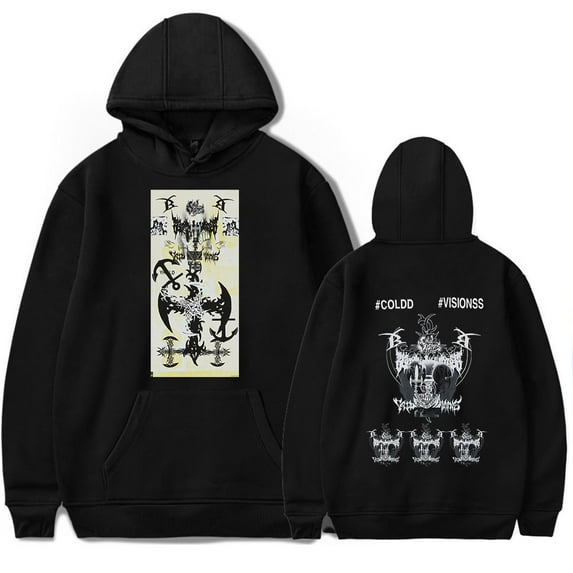 Bladee CV ANCHOR Hoodies Merch Women Men Long sleeve Fashion Casual Hooded Sweatshirts