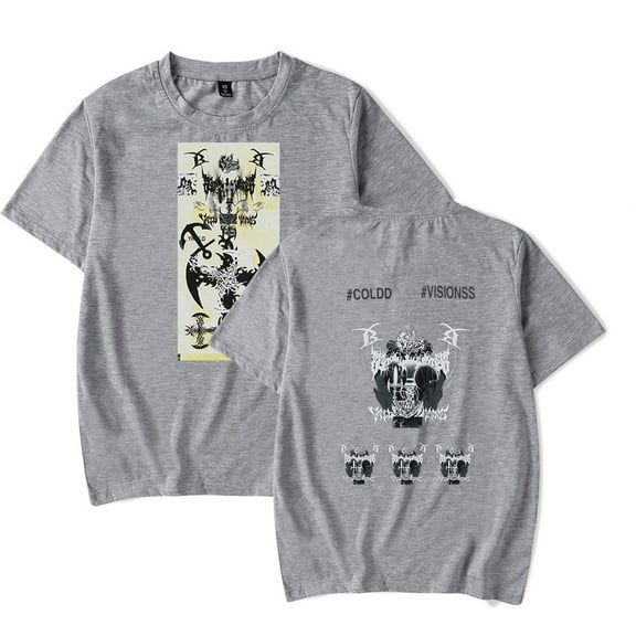 Bladee CV ANCHOR T-shirts Women Men Clothes Trend Casual Short Sleeve Top