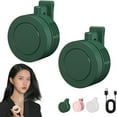 thumbnail image 1 of Bladeless Clip on Fan 900mAh USB Rechargeable Portable Mini Fan 3 Speed Settings 360° Rotation Ultra Quiet Hands Free for Travel Outdoor by PALIFEUR, 1 of 5