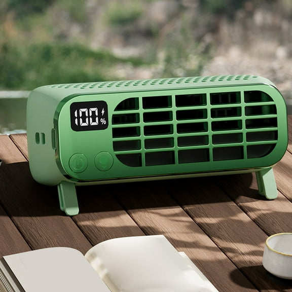 Bladeless Handheld Fan,5 Speed Adjustable,USB Rechargeable,Portable,Quiet Operation,High Wind Power,Desktop Fan,Travel,Office,Summer Cooling Holiday Gifts