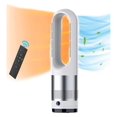 Bladeless Heater Fan Standing Cooler Heater Tower Fan for Home Office