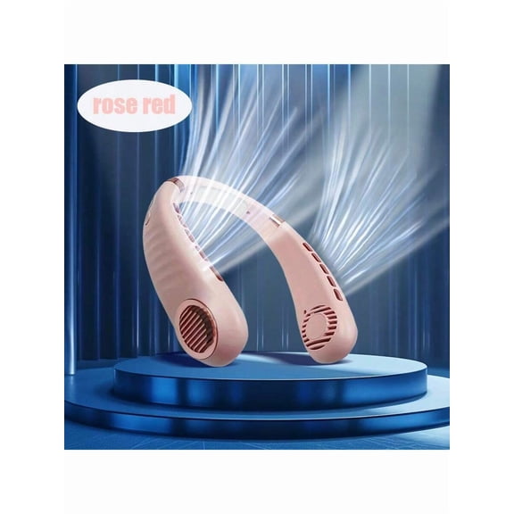 Bladeless Neck Fan 360° Surround Air LED Digital Display