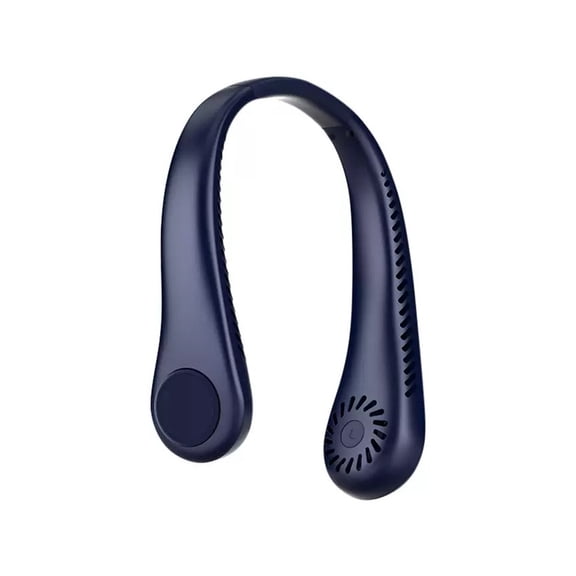 Bladeless Neck Fan Portable Personal Fan 4000mAh Rechargeable Battery Operated Wearable Fan for Women Men Outdoor Sport Travel Patio Garden Work Home Kitchen(Black)