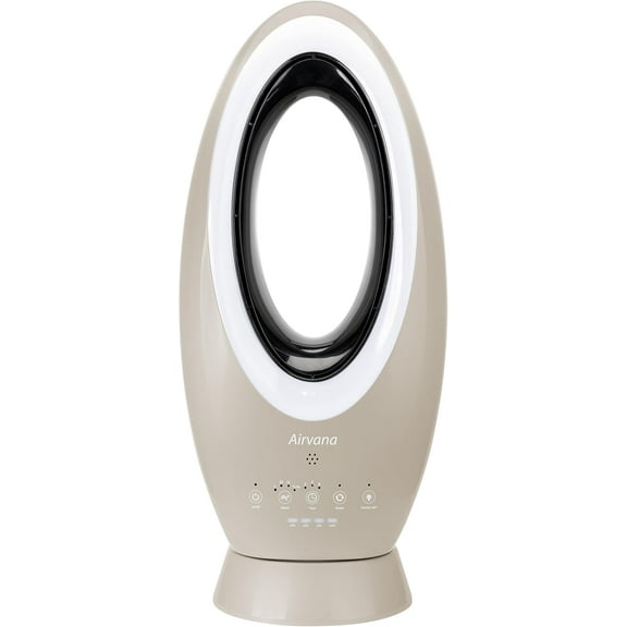 Bladeless Rechargeable Indoor/Outdoor Fan, Taupe