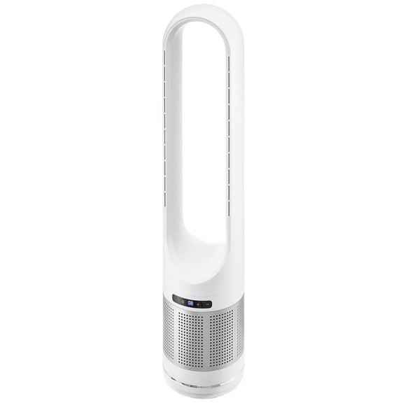 Bladeless Tower Fan, 15.4ft/s Cooling Fan with HEPA Filter, 80 Oscillation, 8 Speed Standing Fan, 8H Timer, Air Purifier with Remote Control