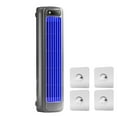 thumbnail image 1 of Bladeless Tower Fan with USB Charging - 36dB Quiet Oscillating Fan for Bedroom/Office - Portable Rechargeable Standing & Wall Mountable Cooling Fan, 1 of 7