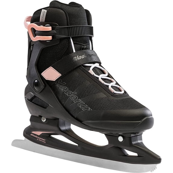 Bladerunner Igniter Ice Skates for Women, Black/Rose Gold