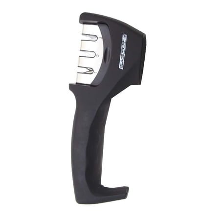 Bladerunner - Kitchen Master The Clean Cut Knife Blade V-Edge Sharpening with Handle - Black