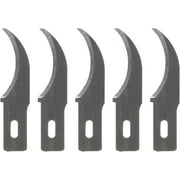 Blades #28 Heavy Duty Concave Carving Hobby Blade, 5 Pack, Replacement Refill Craft Hobby Knife For X-Acto EXACTO