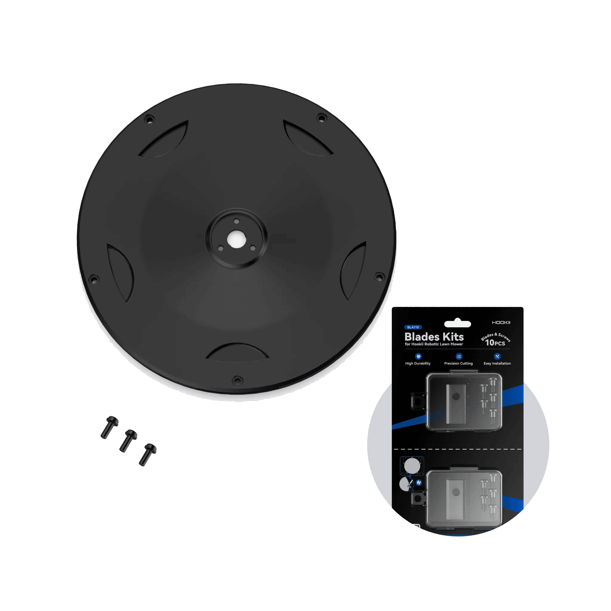 HOOKII Original Blades & Blade Disc Kit For Neomow X Series Robotic Lawn Mowers