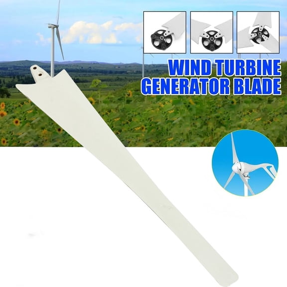 Blades Wind Blades Fiberglass Mixture Low Starting Torque Replacement Repeller Blades Robust Stable Turbine Unusually Light New