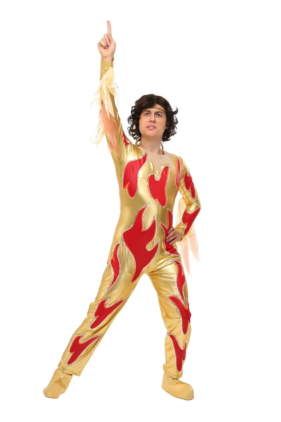 Blades of Glory - Fire Jumpsuit Plus Size