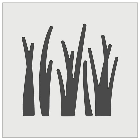 Blades of Grass Lawn DIY Cookie Wall Craft Stencil - 5.5 Inch