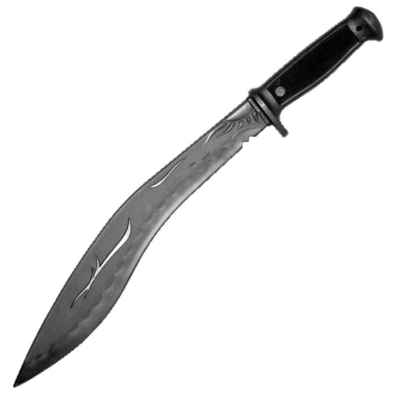 BladesUSA Poly Training Kukri - 25" OVERALL POLYPROPYLENE BLADE WITH POINTED TIP