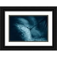 thumbnail image 1 of Blagoeva, Ivelina 14x11 Black Ornate Wood Framed with Double Matting Museum Art Print Titled - Blue Dandelions, 1 of 4