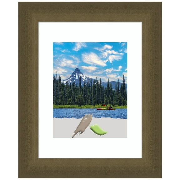 Blaine Light Bronze Narrow Picture Frame, Photo Frame, Art Frame