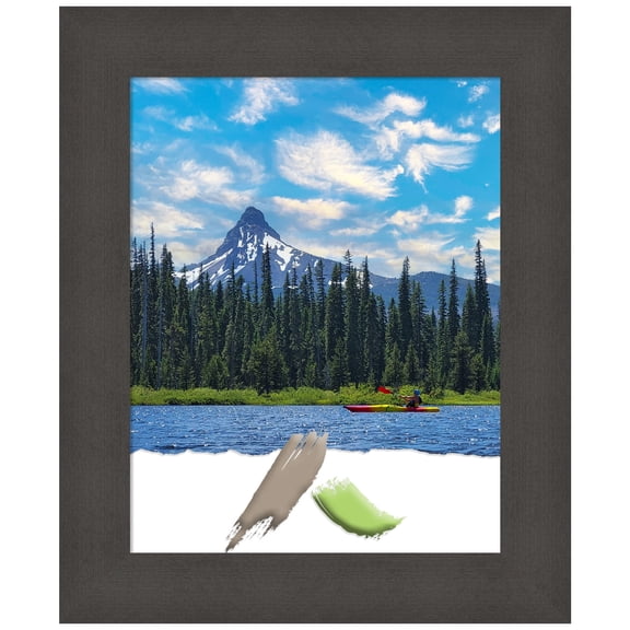 Blaine Light Pewter Narrow Picture Frame, Photo Frame, Art Frame
